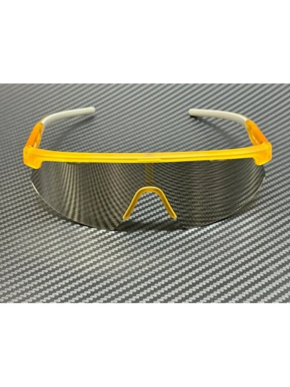 New Ferrari Men Matte Yellow Sunglasses 70-20-130